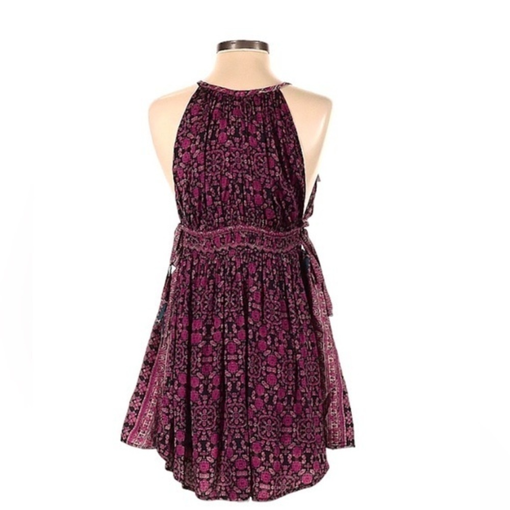 FREE PEOPLE FLORAL MINI DRESS